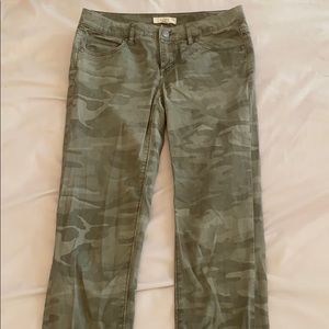 Camo long pants from Loft